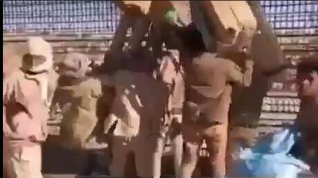 الإعلام العبري يروج لفيديو تهريب صناديق ضخمة “قرب حدود مصر”