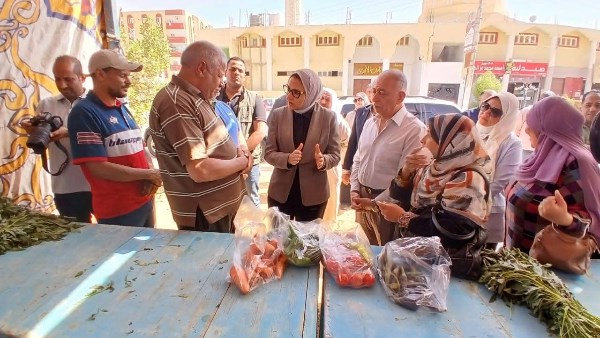 محافظ الوادي الجديد تتفقد منفذ الوحدة المحلية بحي أرض السلام بالخارجة