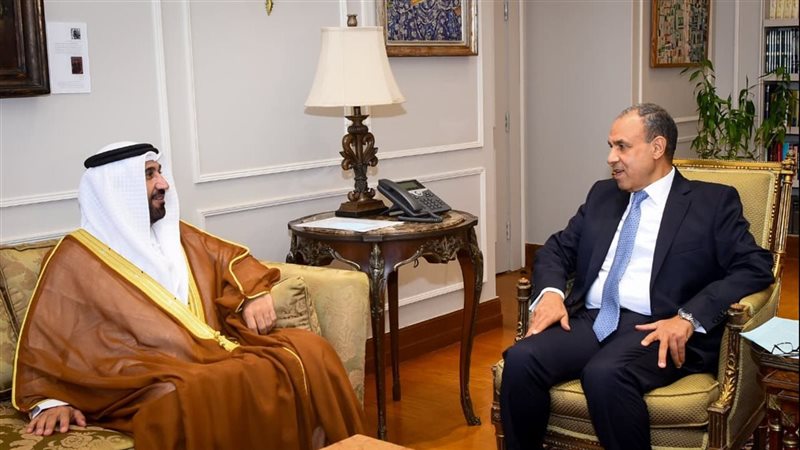 تعزيز العمل المشترك “الأبرز”، تفاصيل لقاء وزير الخارجية مع رئيس البرلمان العربي (صور)