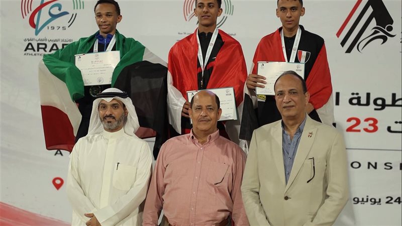 87 ميدالية لمصر في البطولة العربية لألعاب القوى بالإسماعيلية
