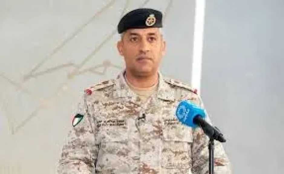 المتحدث باسم وزارة الدفاع الكويتية : القوات المسلحة رصدت وتعاملت فجر اليوم الأربعاء مع 13 صاروخا باليستيا