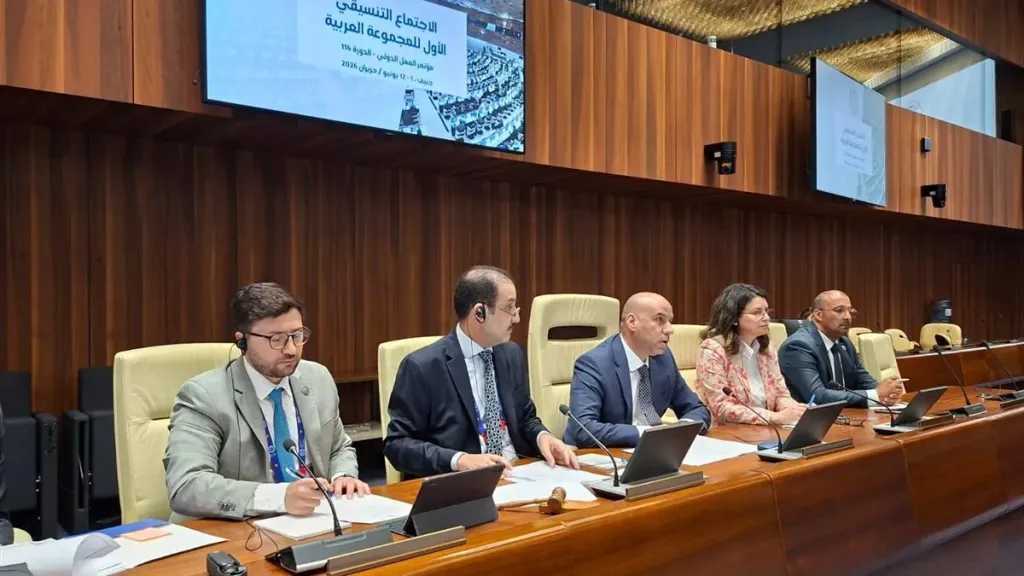 عاجل.. انسحاب الوفود العربية من مؤتمر العمل الدولي في جنيف أثناء كلمة الممثل الإسرائيلي