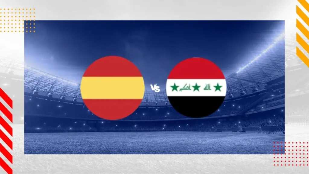 لينك يلا شوت.. بث مباشر مشاهدة مباراة إسبانيا ضد العراق يلا شوت مباشر اليوم مجانًا بدون تقطيع أو تأخير في البث
