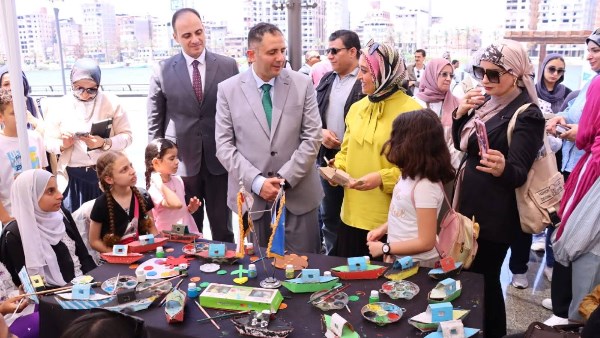 بدء فاعليات اليوم الثقافى لمحافظة دمياط