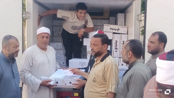 بدأ تسليم الدفعة الأولى من أنصبة المضحين بمديرية أوقاف الغربية