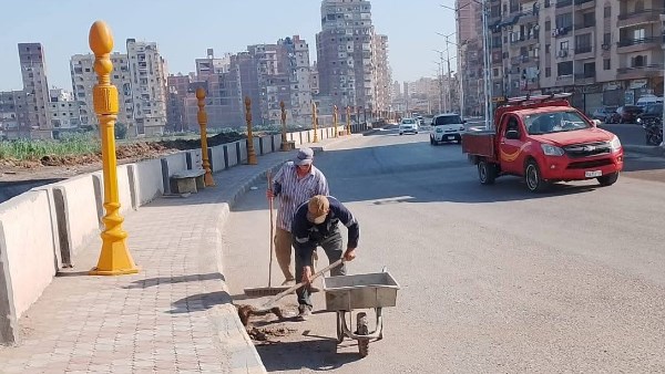تكثيف حملات النظافة ورفع المخلفات بحي غرب كفر الشيخ| صور