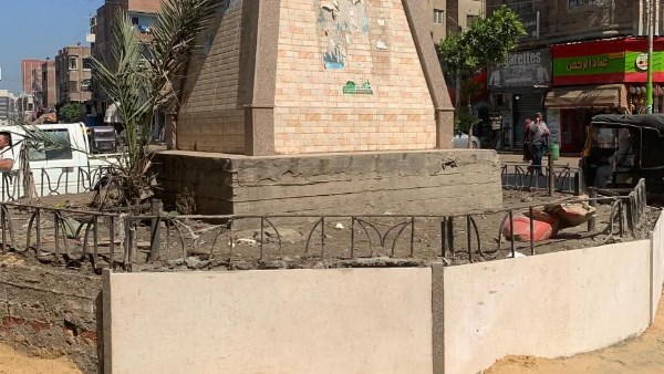 محافظ كفر الشيخ يوجه بتطوير عدد من الميادين بمدينة سيدي سالم| صور