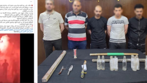خلافات على البيع تنتهى بمشاجرة بالأسلحة البيضاء والألعاب النارية داخل محل بالمرج