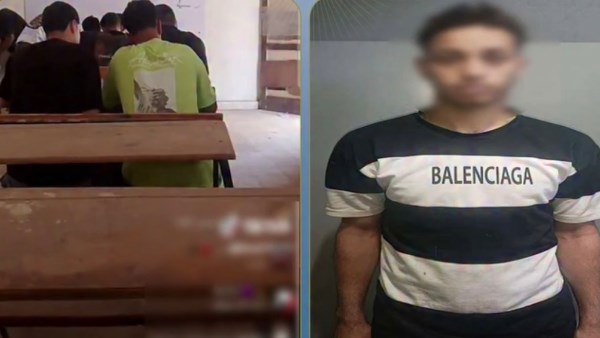 ورقة الأسئلة | القبض على طالب صوّر لايف في لجنة امتحان بالجيزة