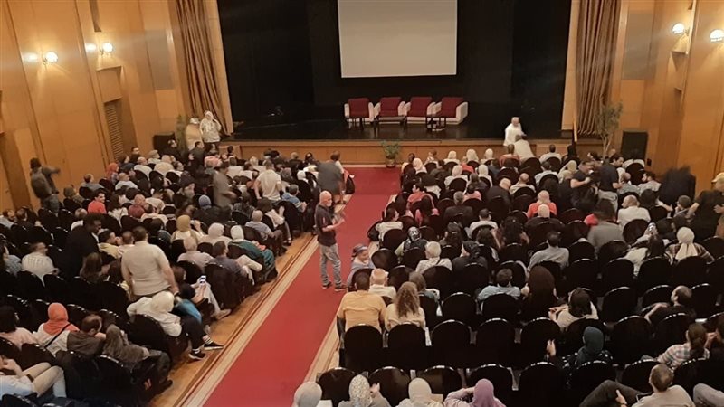 حضور كبير لعرض الفيلم النادر المُرمَّم «ثلاثية الطريق إلى الله» بالمسرح الصغير بالأوبرا