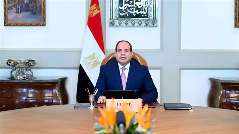 السيسي، نحرص على الاضطلاع بأدوار بنّاءة تعزز الحلول السلمية لأزمات المنطقة