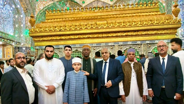 محمد القلاجي يفوز بالمركز الأول في مسابقة كربلاء الدولية للقرآن الكريم فرع البراعم