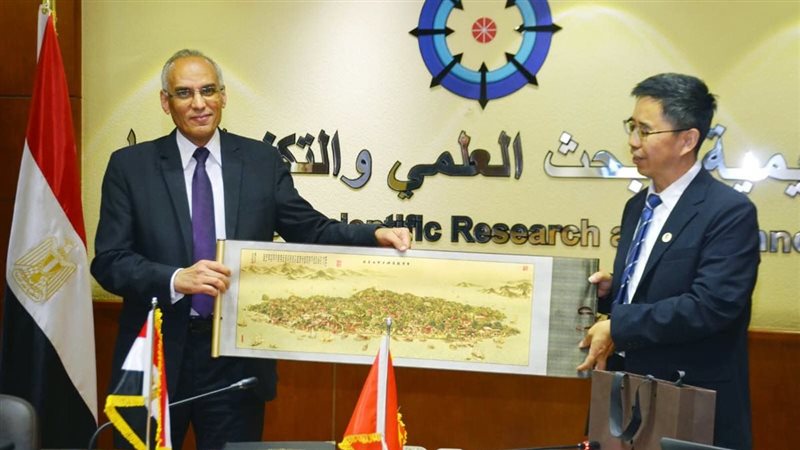 أكاديمية البحث العلمي توقع بروتوكول تعاون مع حاضنة الصين– البريكس للعلوم والابتكار