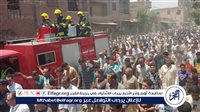 “الشهيد حبيب الله”.. جنازة عسكرية لـ معاون الشرطة الذي ضحى بحياته لإخماد حريق جراچ الإسكندرية في مسقط رأسه بالبحيرة