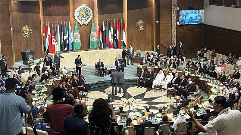 بدء حفل توديع أبو الغيط وحسام زكى بالجامعة العربية (صور)