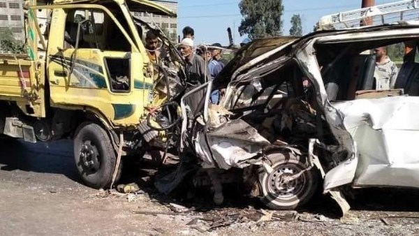 العتبات المقدسة.. مصرع 25 وإصابة 17 في حادث سير  مروع جنوب العراق