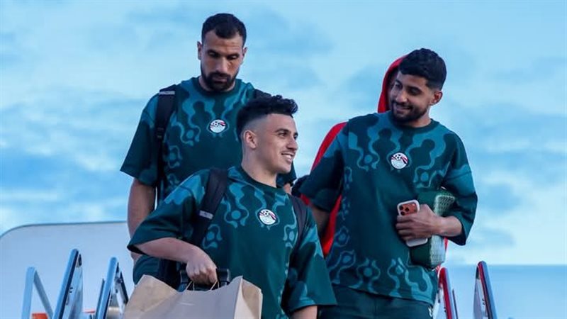 منتخب مصر يصل مدينة سبوكين لمواصلة تحضيراته لمواجهة أستراليا (صور)