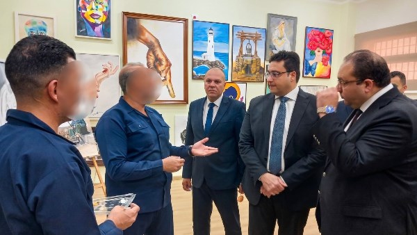 النيابة العامة تُجري تفتيشًا لمركز إصلاح وتأهيل العاشر من رمضان (١، ٣، ٤)