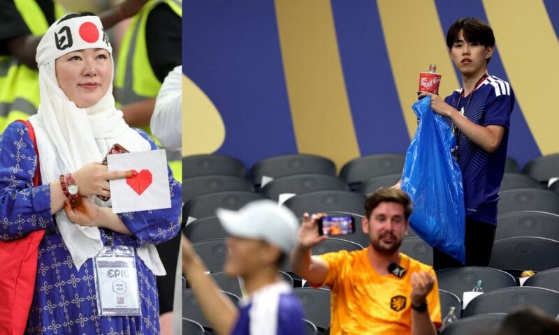 “افعلوها في منازلكم أيضاً”.. اليابانيات يهاجمن نفاق رجالهن بعد تنظيف الملاعب