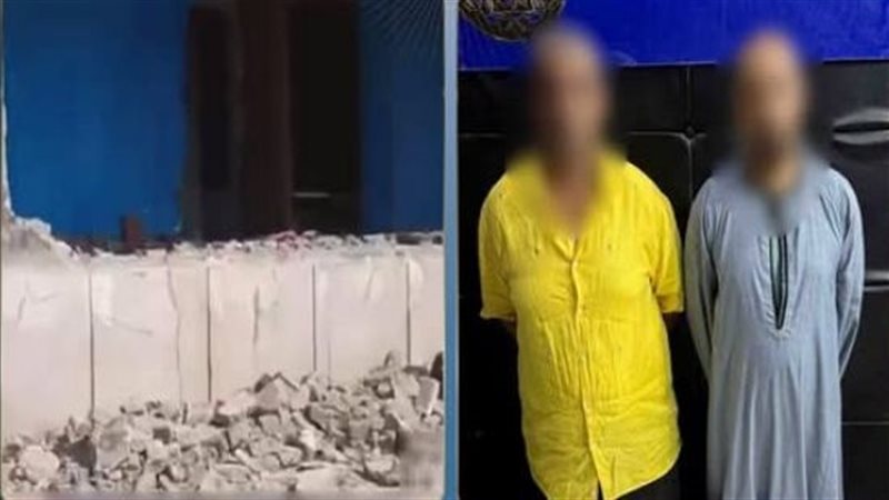 ضبط شخصين هدما جدران شقتهما لتحويلها لمحلات تجارية بدون ترخيص في مدينة نصر