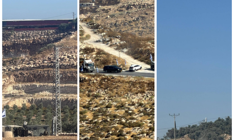 الاحتلال ومستوطنيه يضعون حجر الأساس لمستوطنة جديدة غرب دورا