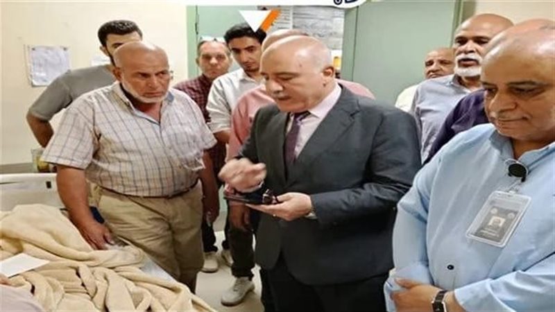 وكيل صحة القليوبية يطمئن على طبيبة الأسنان سارة عوض ويوجه بتقديم الدعم الطبي والنفسي