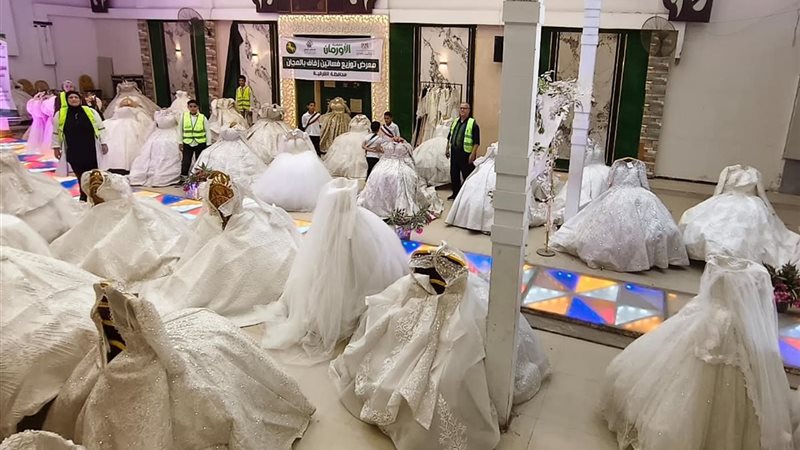تضامن الشرقية: معارض الملابس وفساتين الزفاف تأتي تنفيذا لتوجيهات الدولة بالحماية الاجتماعية