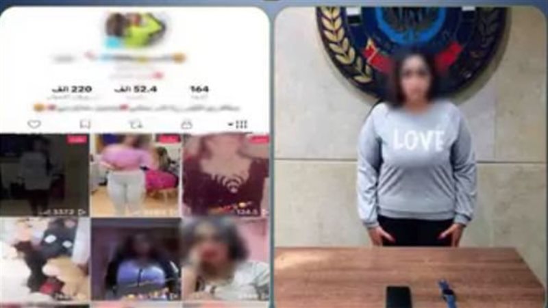 القبض على صانعة محتوى لنشر فيديوهات خادشة للحياء بالسلام