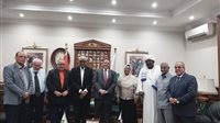 نقيب المهندسين يستقبل وفدًا هندسيًا سودانيًا لبحث تعزيز التعاون المشترك