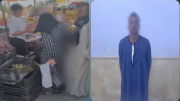 القبض على عامل يتحرش بالسيدات في أحد شوارع أسيوط