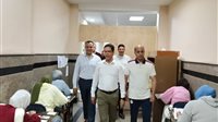 رئيس جامعة بنها يتابع امتحانات علوم الرياضة ويشيد بحسن التنظيم وانتظام اللجان