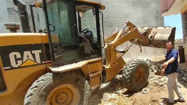 إزالة 24 حالة تعدٍ على أملاك الدولة بالبحيرة