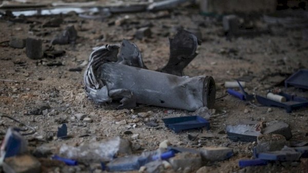 سقوط شظايا صواريخ في بيت جالا غرب بيت لحم