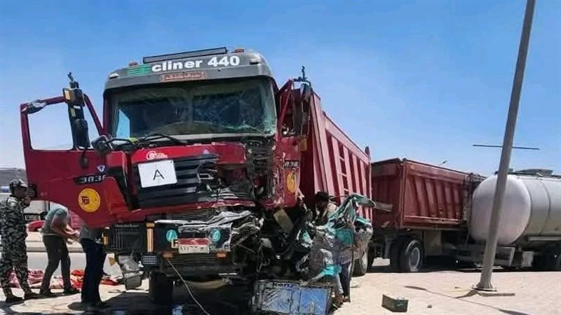 استنفار مروري وتحقيقات موسعة بعد حادث تصادم نقل ثقيل بالعاشر من رمضان