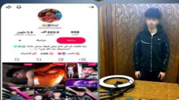 ألفاظ خارجة.. القبض على صانع محتوى حرض على البلطجة وتعاطي المخدرات