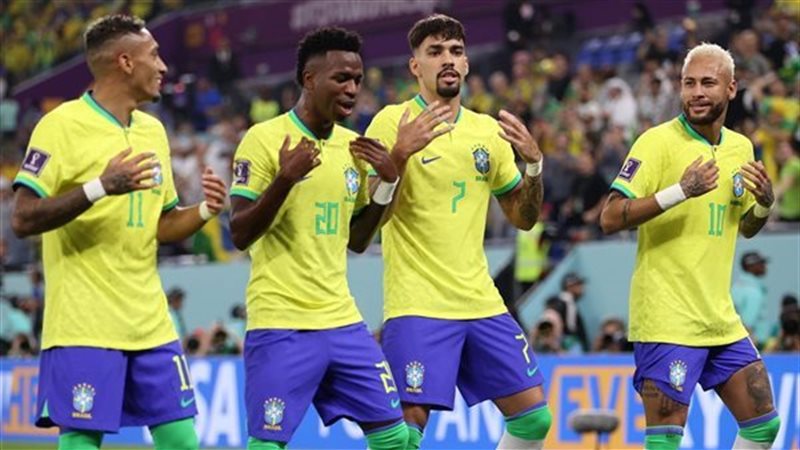 نيمار بديلا، التشكيل الرسمي لمباراة البرازيل واليابان في كأس العالم