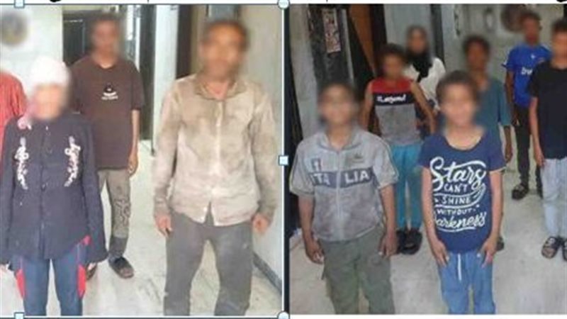 ضبط 8 أشخاص بتهمة استغلال 12 طفلا في أعمال التسول بالقاهرة