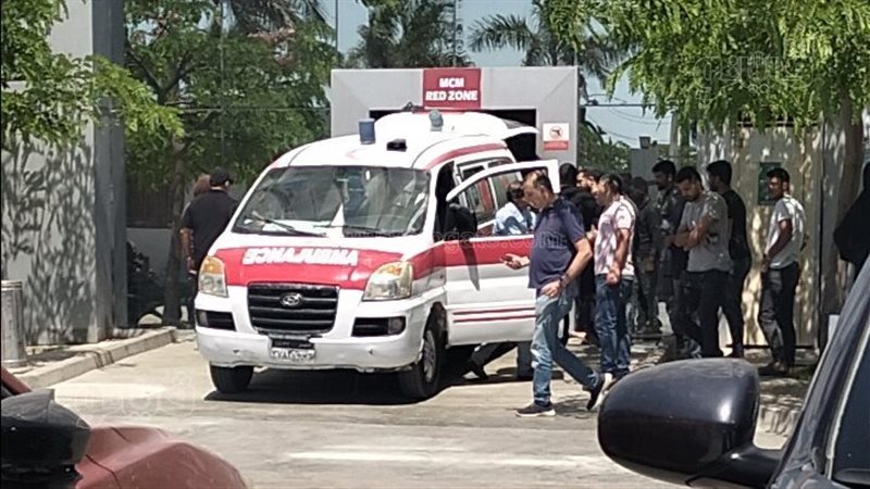 وداع مؤثر، خروج جثمان الفنان محمد مرزبان من مستشفى أبو خليفة (فيديو)