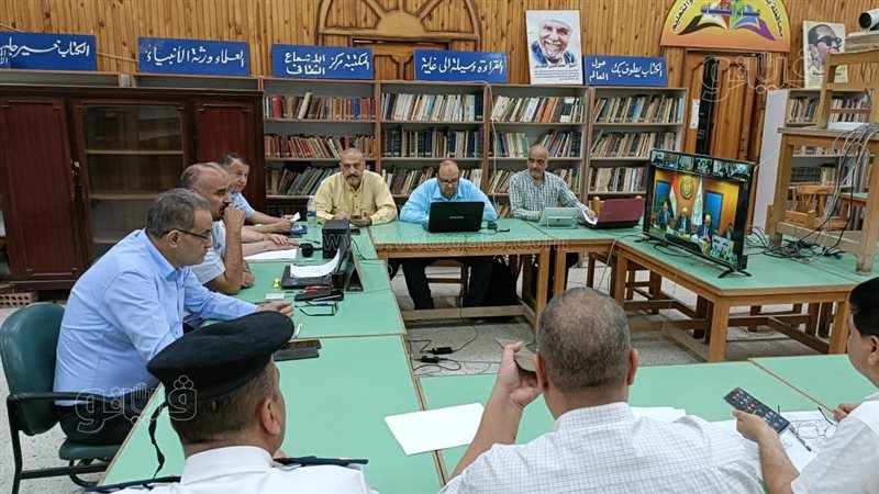 امتحانات الثانوية العامة، وكيل التعليم ببني سويف يوجه بمراجعة بيانات الطلاب منعا للتلاعب