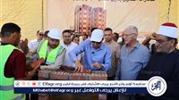 بديلًا لمساكن إيواء بنزايون.. محافظ المنيا يضع حجر أساس مشروع “عمارات النخيل” بأرض الروبة بمدينة مطاي