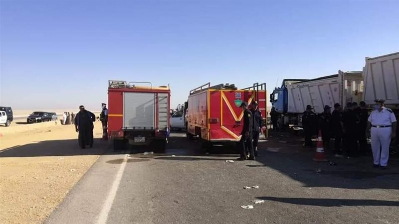 3 وفيات و4 مصابين في 5 حوادث متفرقة بالمنيا
