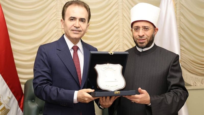 الأزهري يستقبل وزير الأوقاف بإقليم كردستان العراق لبحث تعزيز التعاون الديني والعلمي