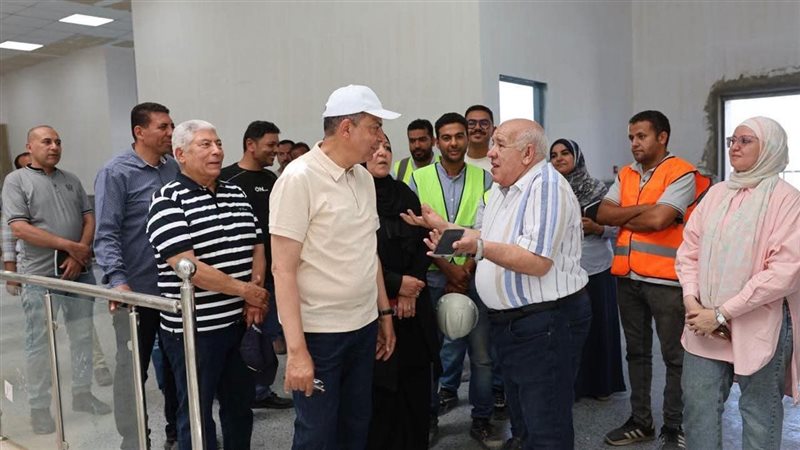 سوق الحبشي الحضاري بالمنيا يقترب من الافتتاح الرسمي