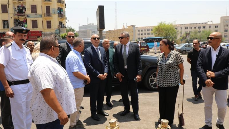 محافظ القاهرة يتفقد أحياء المنطقة الشمالية