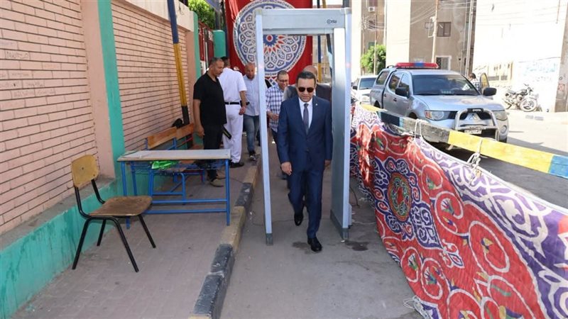 محافظ المنوفية يشدد على توفير المناخ المناسب لطلاب الثانوية العامة