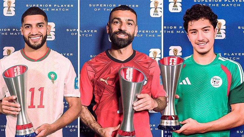 2 من مصر، 6 نجوم عرب حصلوا على جائزة رجل المباراة بكأس العالم