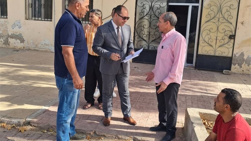 متابعة مواقع العمل واستعدادات للتدريب المهني بالوادي الجديد