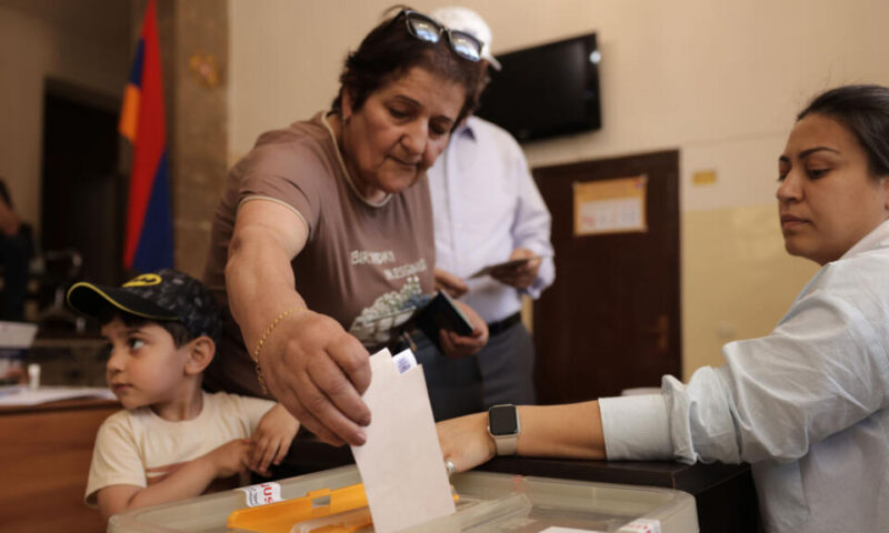 حزب باشينيان يتصدر النتائج الأولية في انتخابات أرمينيا البرلمانية