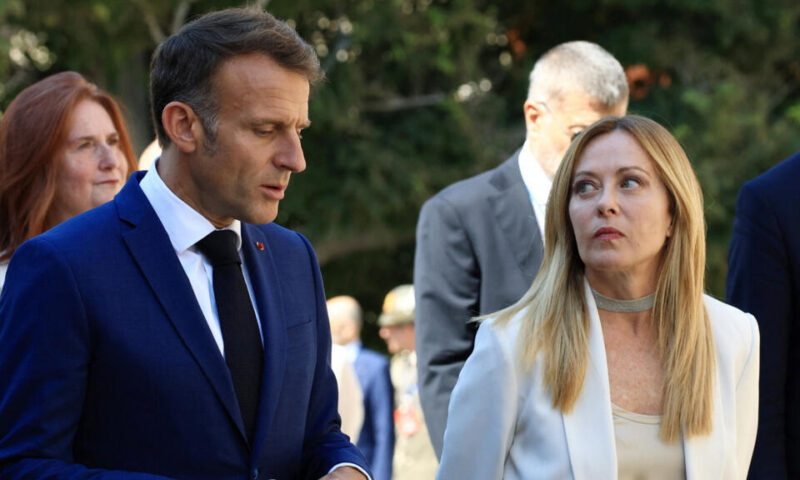 قمة ثنائية بين ماكرون وميلوني في الريفييرا بجنوب فرنسا لتعزيز العلاقات الثنائية بين باريس وروما