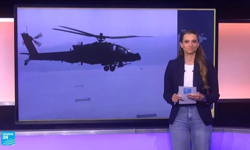هل الفيديو للحظة “إسقاط إيران مروحية أباتشي أمريكية”؟
